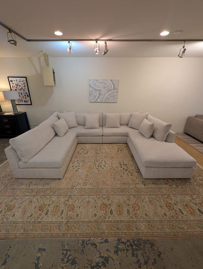 Rene Cazares Messina Corner Sectional (With Paneling)