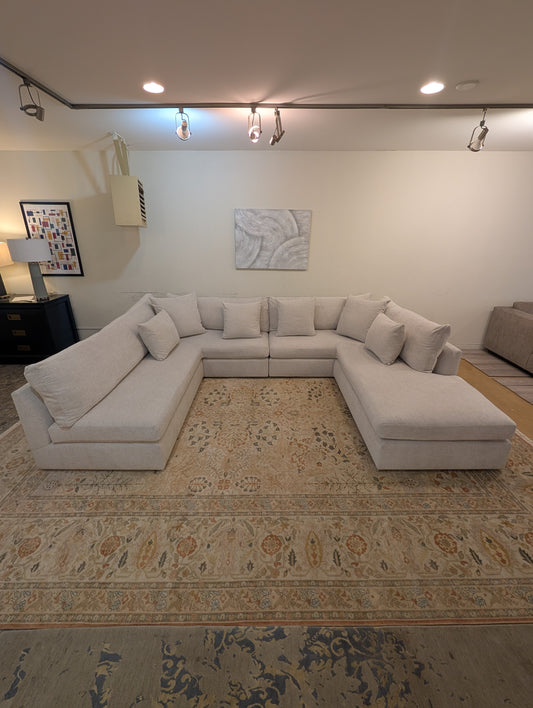Rene Cazares Messina Corner Sectional (With Paneling)