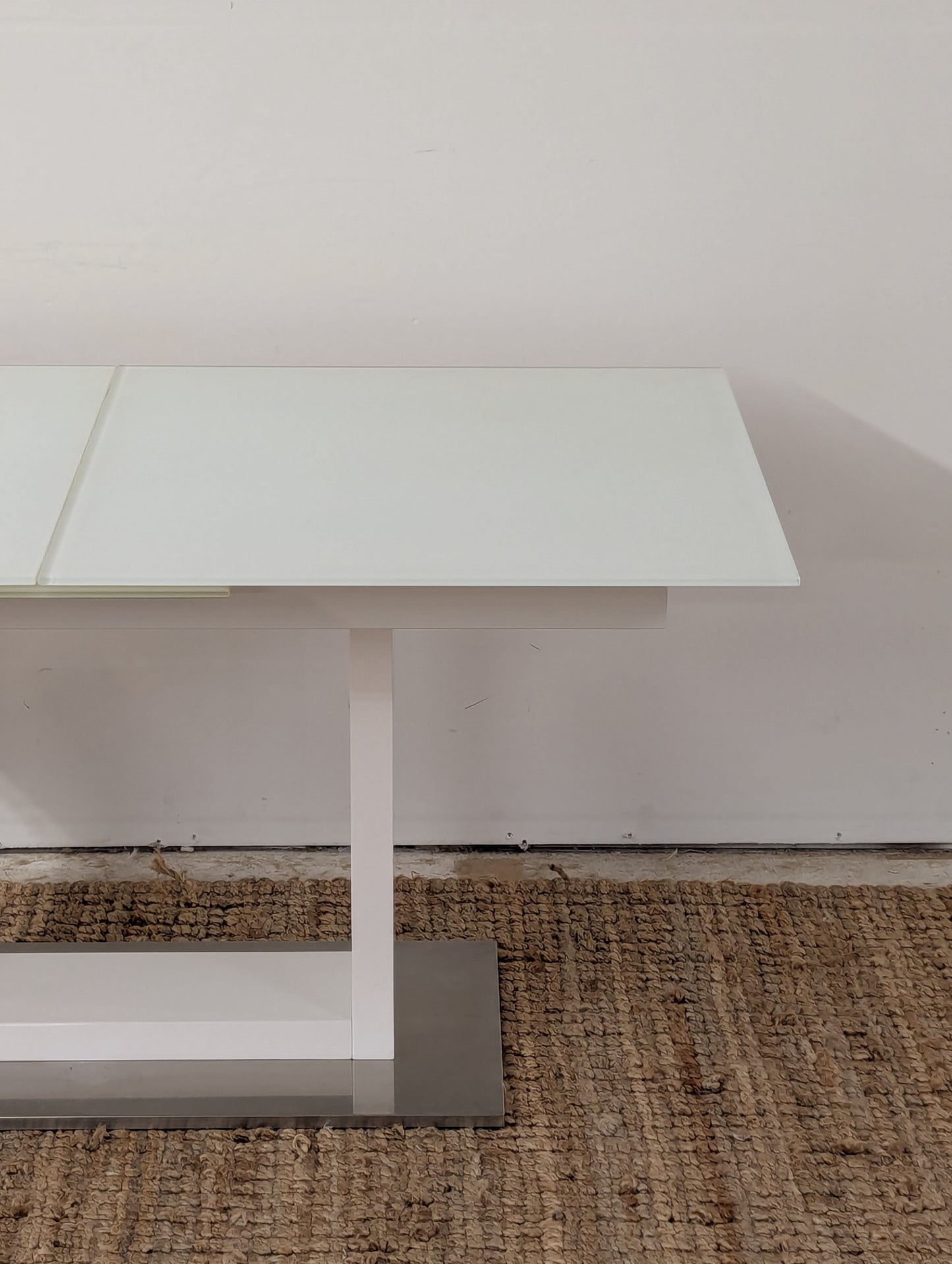 Scan Designs Extendable Glass Dining Table