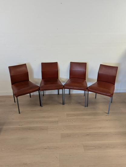 Karl-Friedrich Förster Designed KFF Texas Dining Chairs (Set of 4)