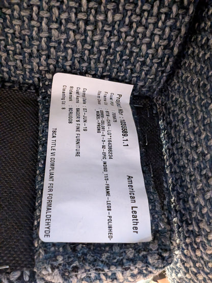 American Leather Stratus Swivel Chair (2 Available)