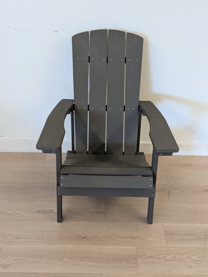 Plastic Adirondack Outdoor Lounge Chair (Set of 4)