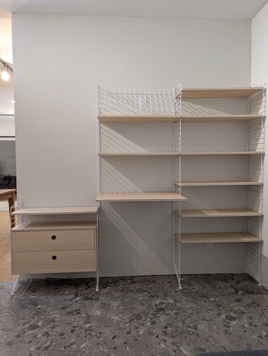 String Furniture Workspace E Beige