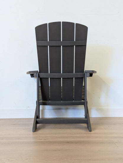 Plastic Adirondack Outdoor Lounge Chair (Set of 4)