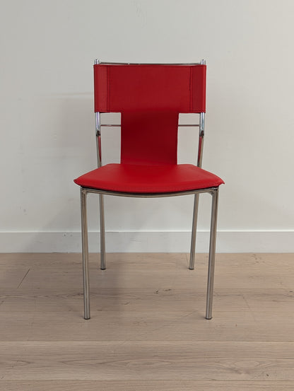 Westport Manufacturing D81 Red Chair Set of 4