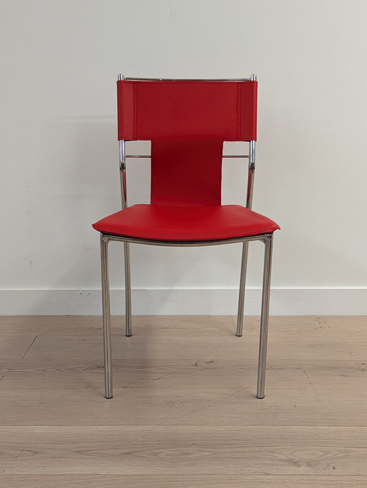 Westport Manufacturing D81 Red Chair Set of 4