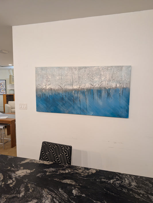 Artwork Blue/ White