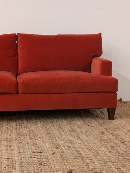 Rowe Tatum Velvet Sofa