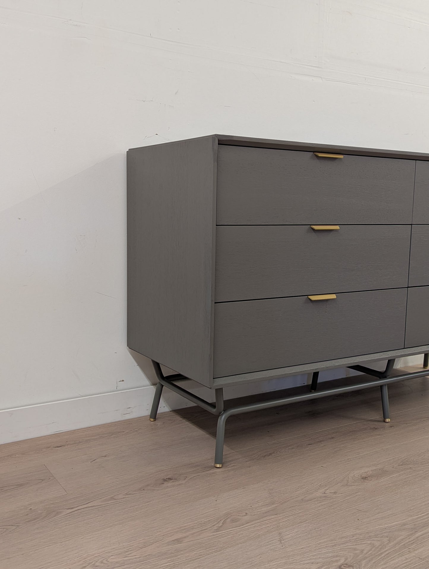 Blu Dot Dang 6 Drawer Dresser - Risk Adverse Grey
