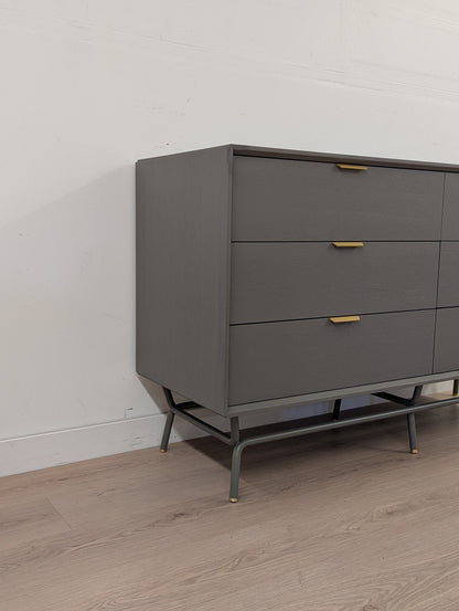 Blu Dot Dang 6 Drawer Dresser - Risk Adverse Grey