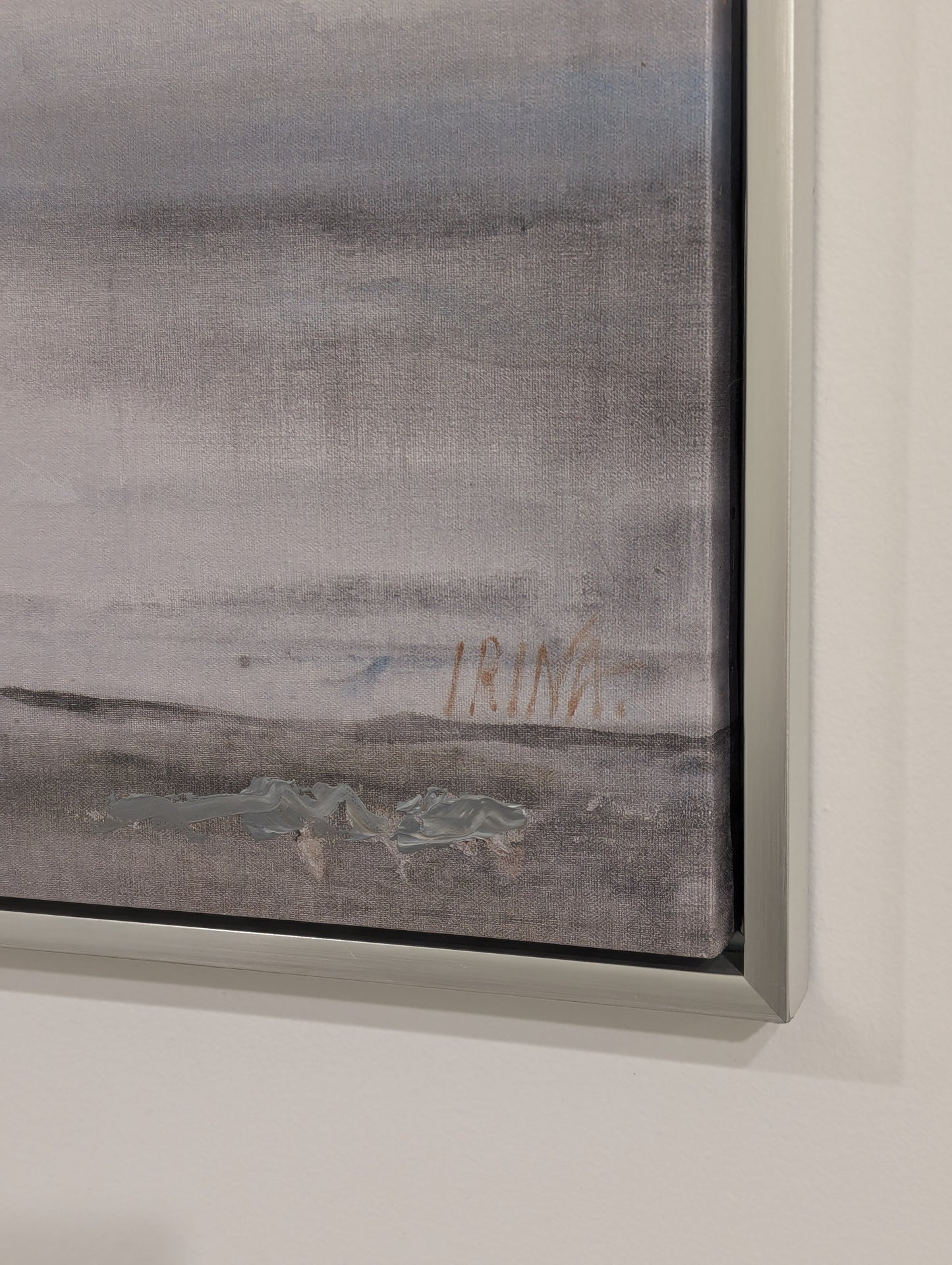Urban Barn Silver Framed Beach Scene