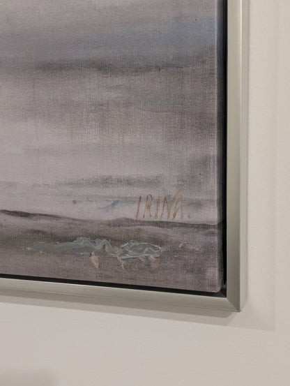 Urban Barn Silver Framed Beach Scene