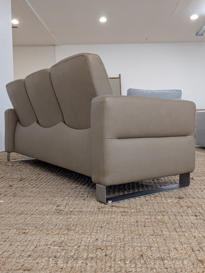 Stressless Wave Low Back Reclining Sofa
