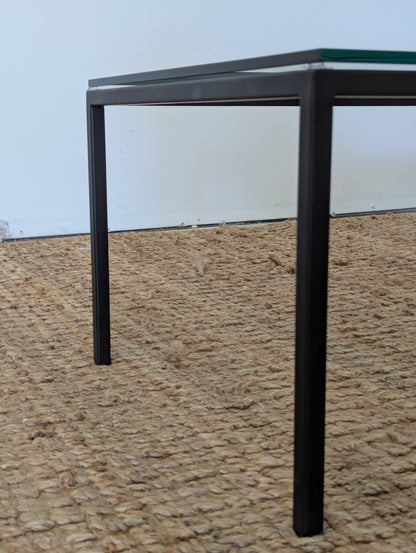 EQ3 Custom Glass Top Coffee Table