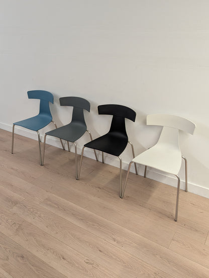 Plank Italy Remo Plastic Dining Chairs by Konstantin Grcic (Set of 4)