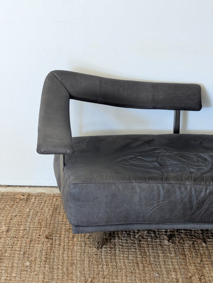 Vintage Germain Leather Sofa