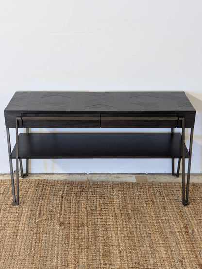 Maghom Wooden Open Metal Table