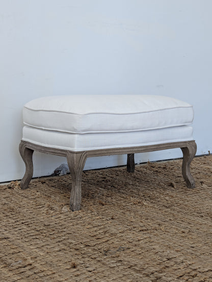 RH Cabriole Ottoman