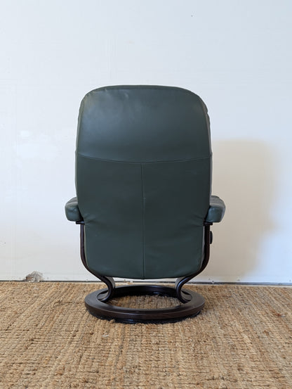 Ekornes Stressless Reclining Chair + Ottoman