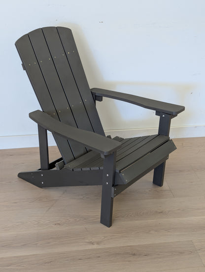 Plastic Adirondack Outdoor Lounge Chair (Set of 4)