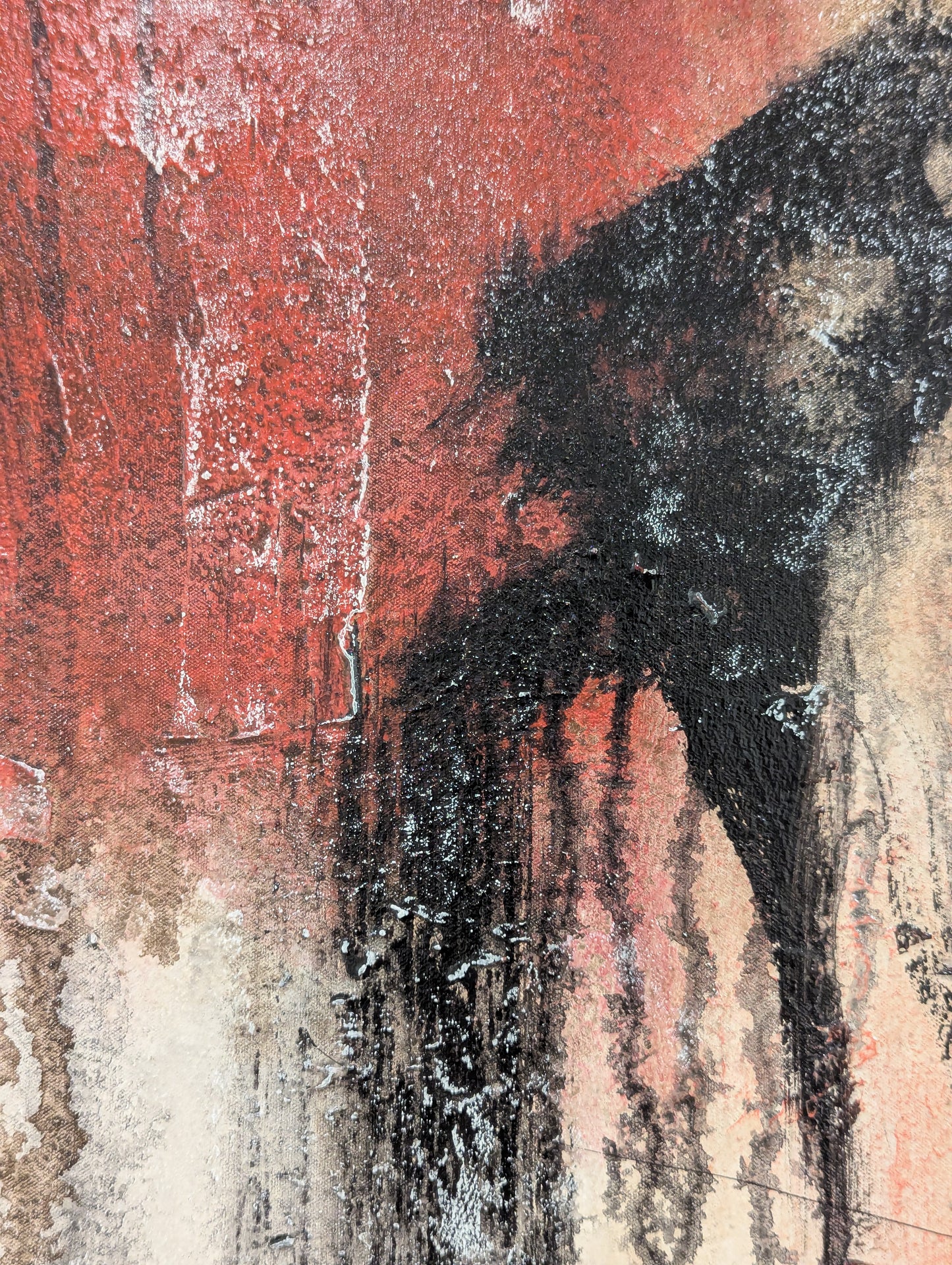 Signed Abstract Painting