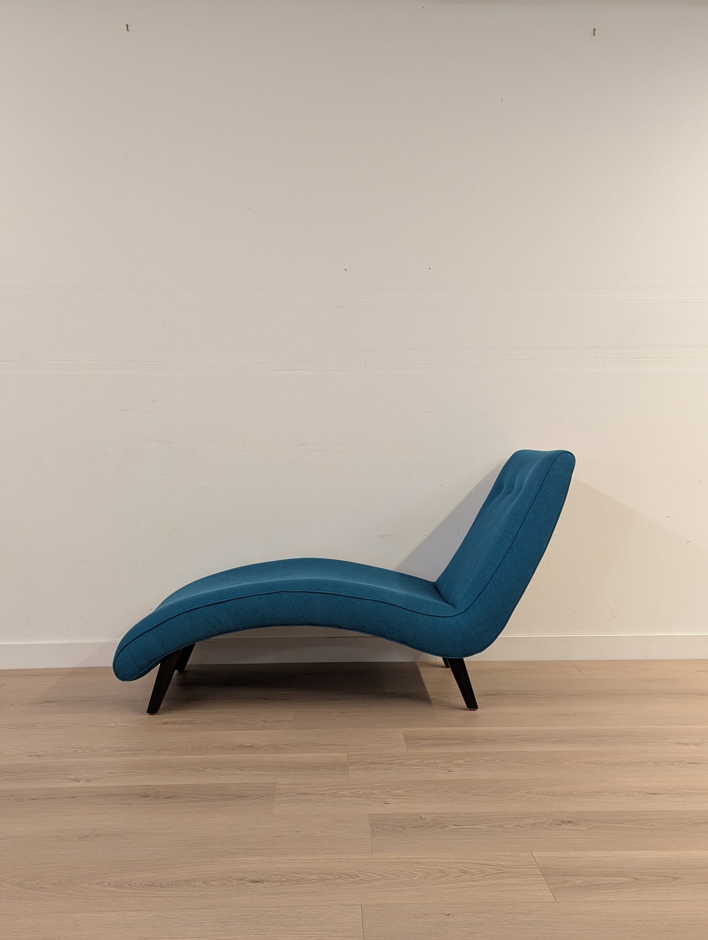 Room & Board Turquoise Chaise Lounge