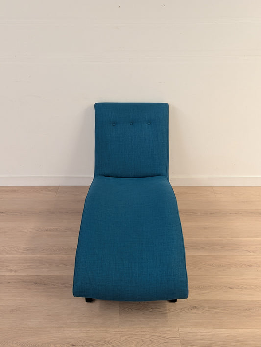 Room & Board Turquoise Chaise Lounge