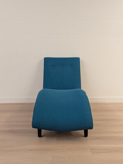 Room & Board Turquoise Chaise Lounge