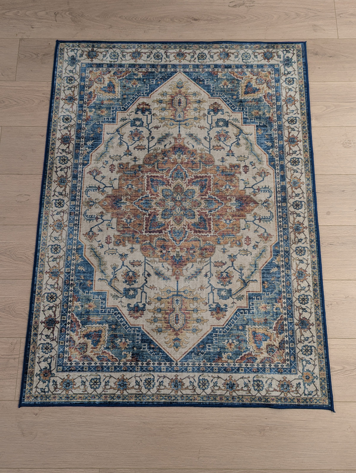 Gertmenian Print Rug (4’7” x 3’4”)