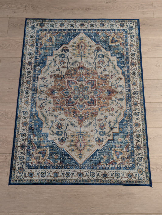 Gertmenian Print Rug (4’7” x 3’4”)