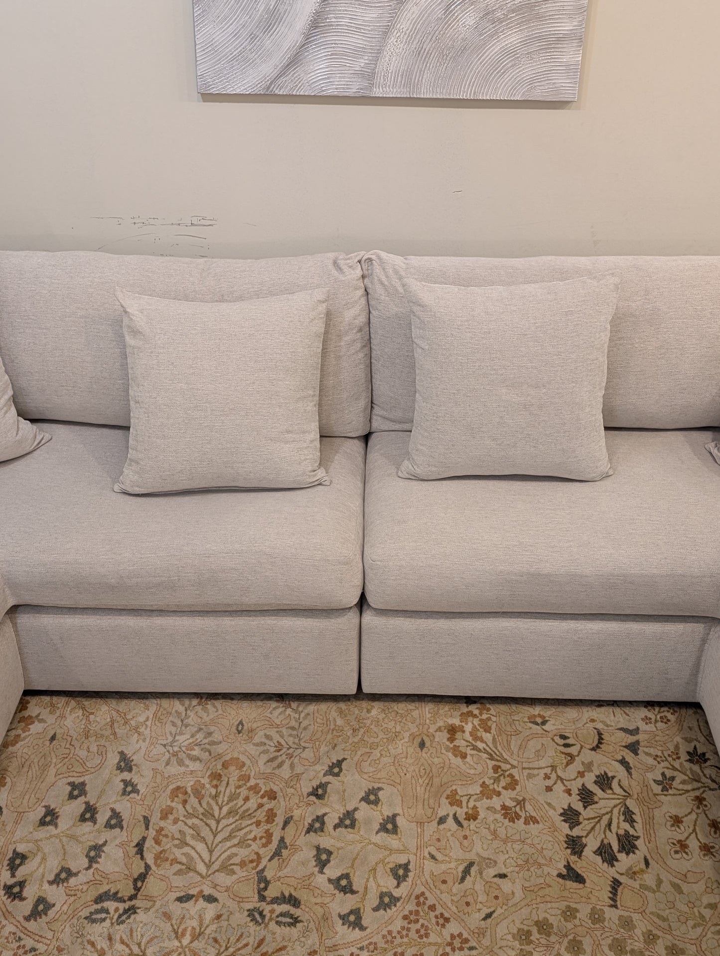 Rene Cazares Messina Corner Sectional (With Paneling)