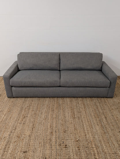 RH Maxwell 2 Cushion Sofa Perennials® Performance Textured Linen Weave