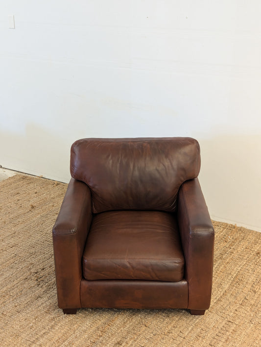 Full Grain Leather Chair