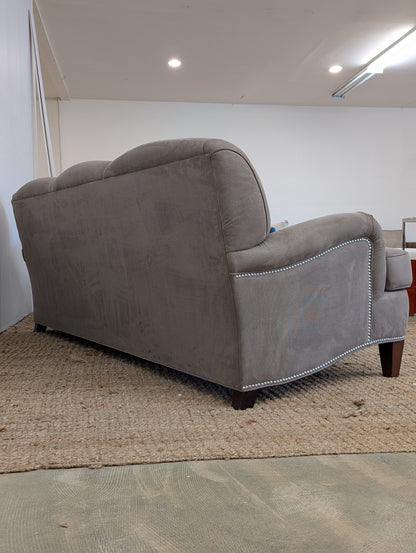 Brown Upholstered Sofa