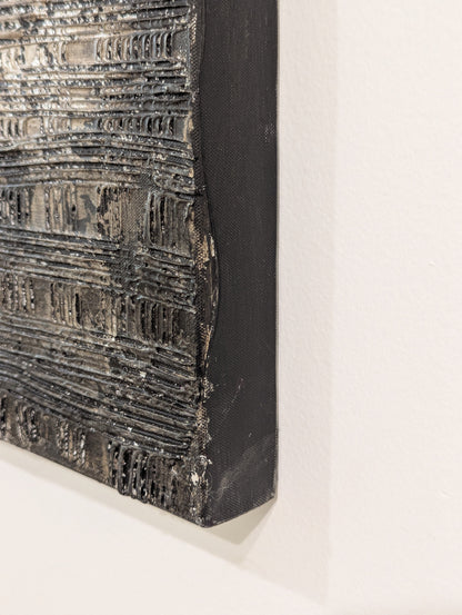 Large Textured Abstract Canvas