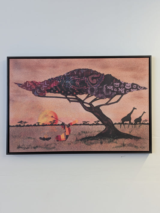 Planes of Africa I by Alonzo Saunders