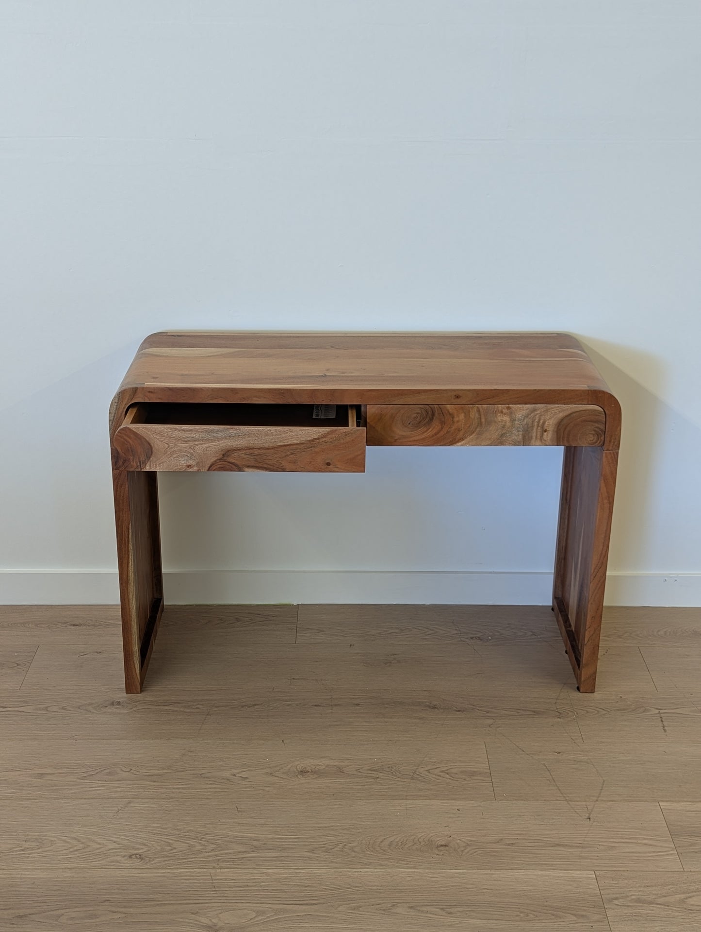 Mango Wood Console Table with 2 Drawers