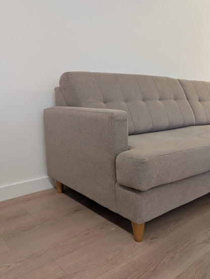 The Bay MCM Appt Sized Sectional