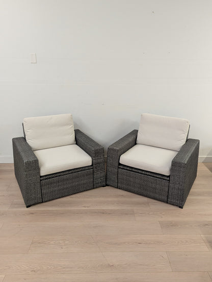Ikea Sollerön Armchair With Storage (Set of 2)