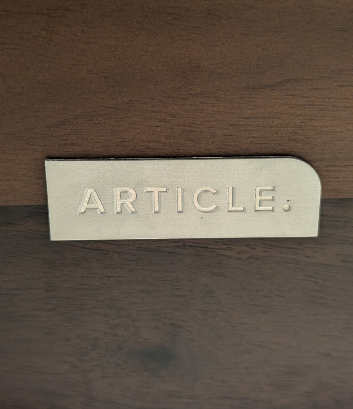 Article Fiore Side Table (2 Available) - Walnut