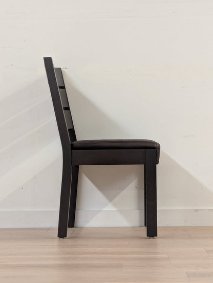 Poitras Genuine Leather Dining Chair Set of 6