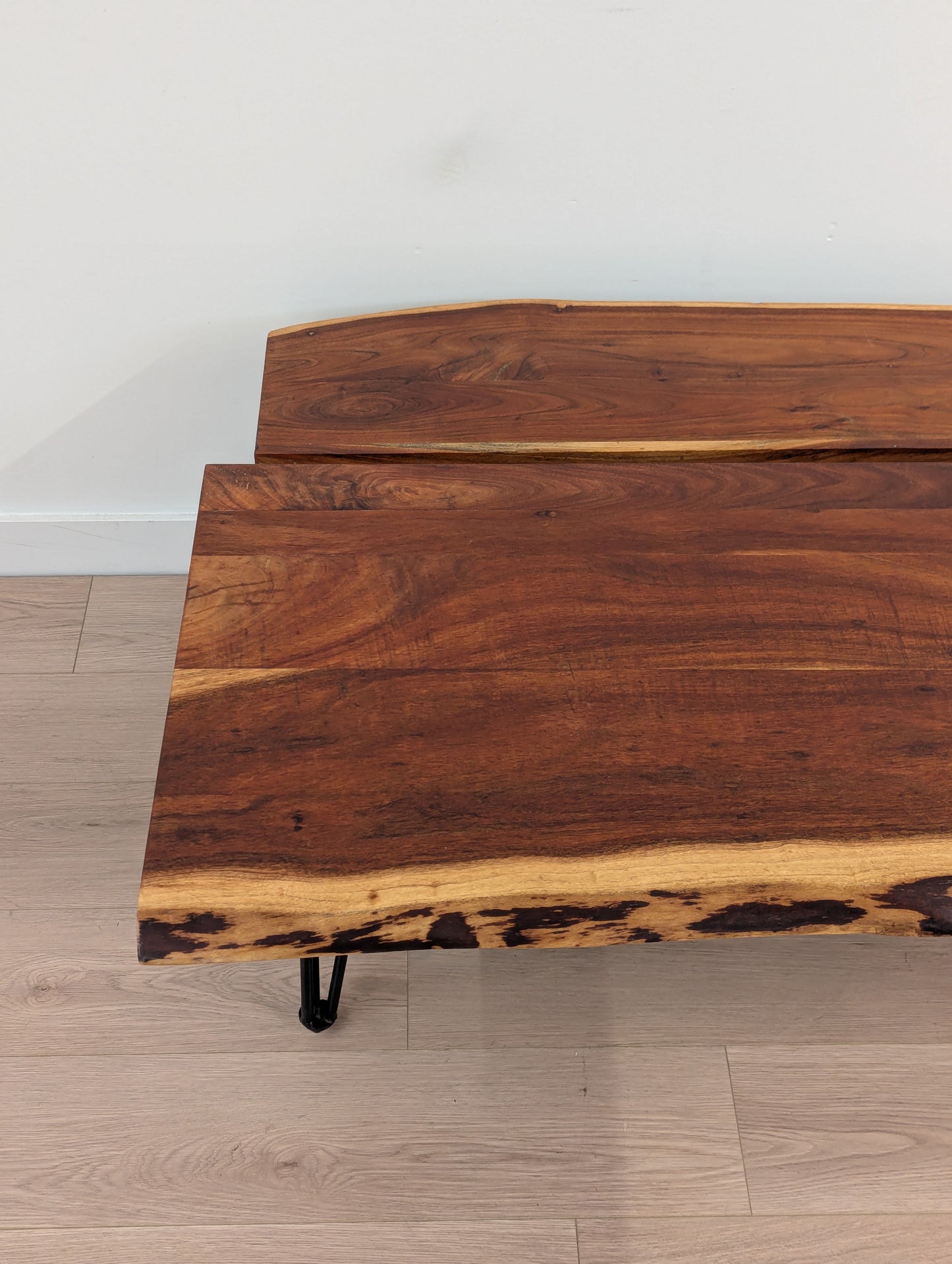 Live Edge Lift-Up Coffee Table