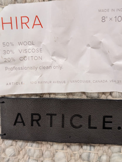 Article Hira Natural Ivory 8'/10' Rug