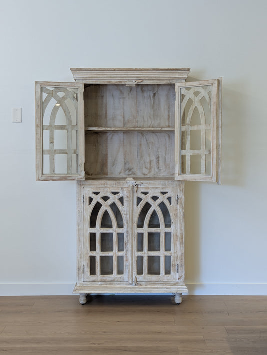 Chintz & Company Curio - Bengal White Washed Mango Wood