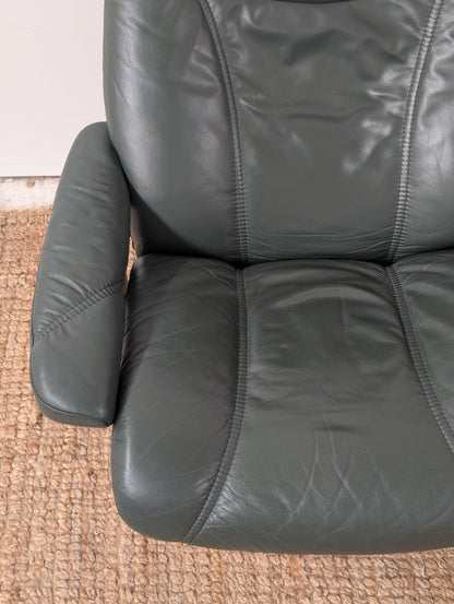 Ekornes Stressless Consul Reclining Chair + Ottoman