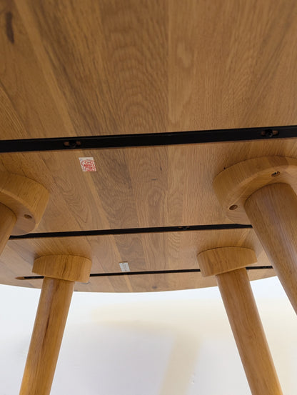 Article Seno 36" Round Dining Table - Oak