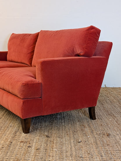 Rowe Tatum Velvet Sofa