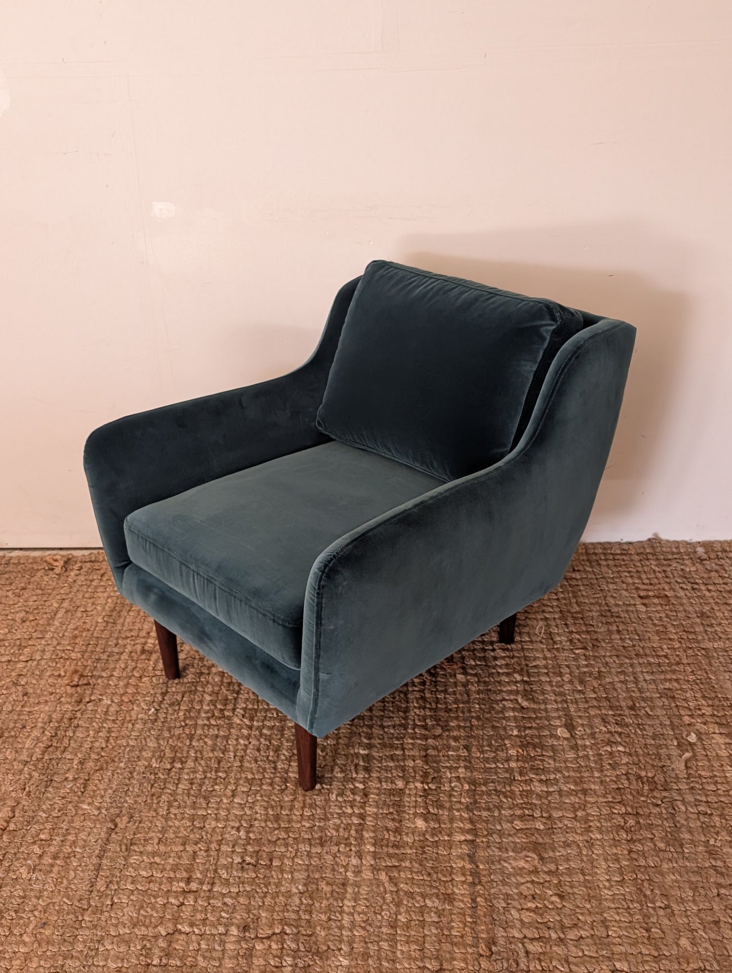 Article Matrix 30.5" Velvet Lounge Chair