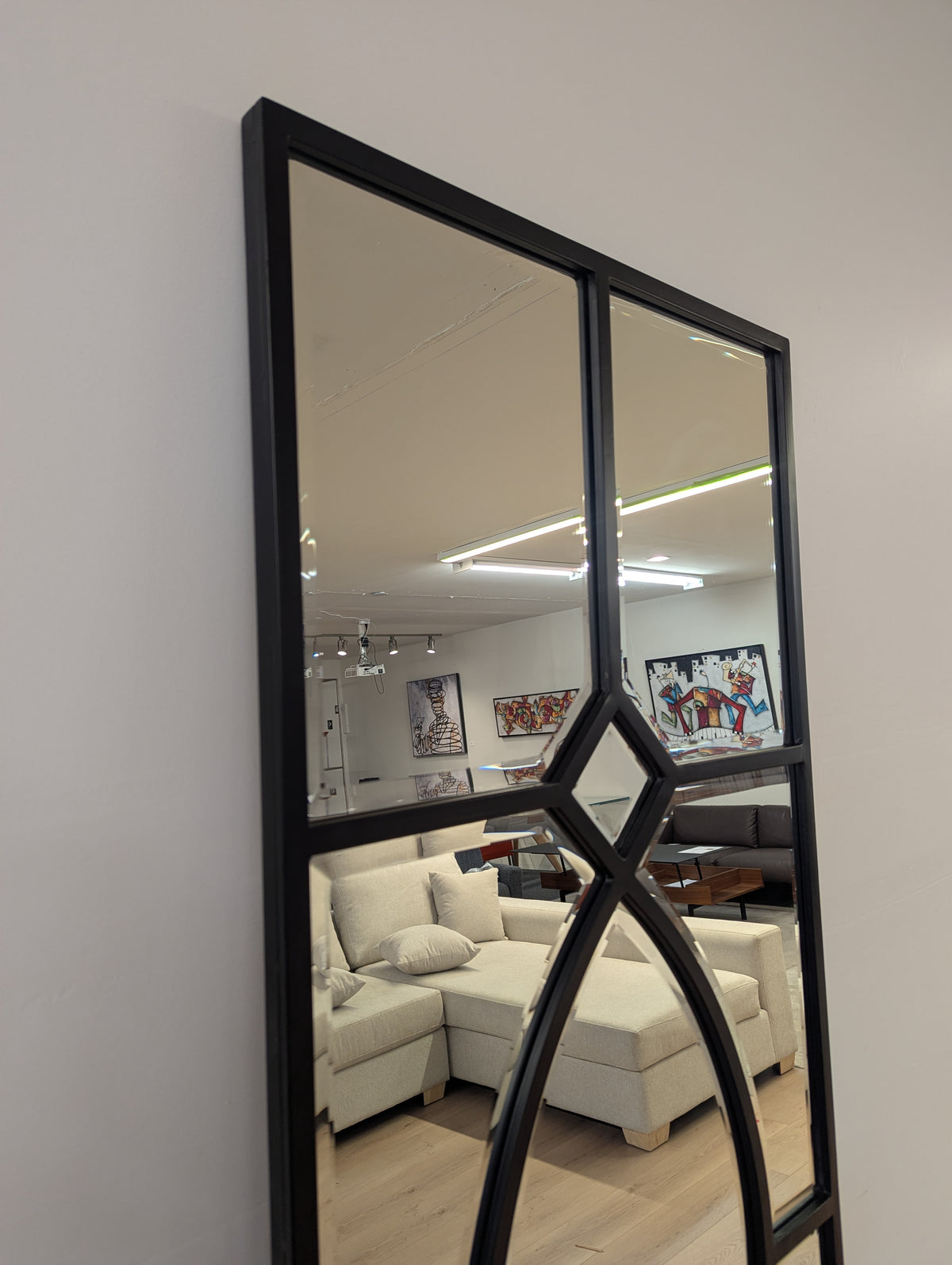 Black Arch Sagers Mirror