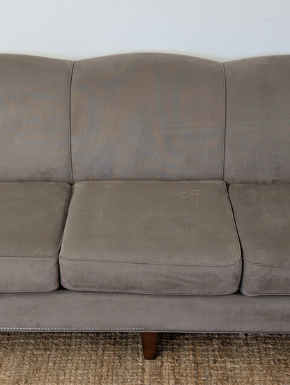 Brown Upholstered Sofa